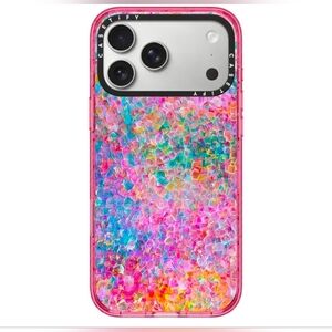 CASETiFY Impact iPhone 17 Pro Max Case Magsafe My Neon Summer Pink NIB MSRP $64